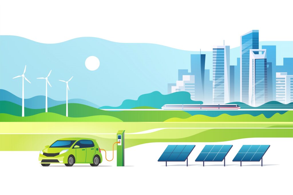 Utilisation dans les transports des panneaux solaires